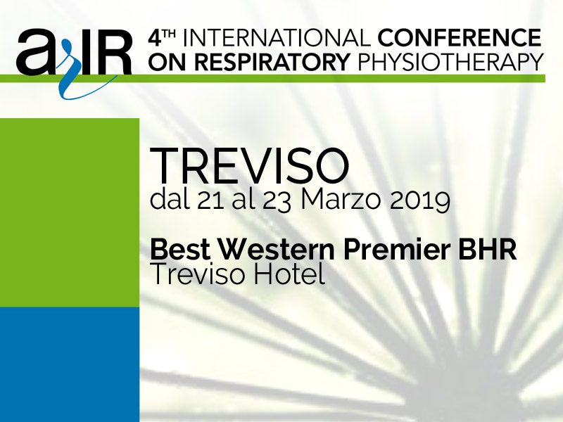 Marzo 2019 congresso arir treviso fisioterapia respiratoria - Respiratory Physiotherapy